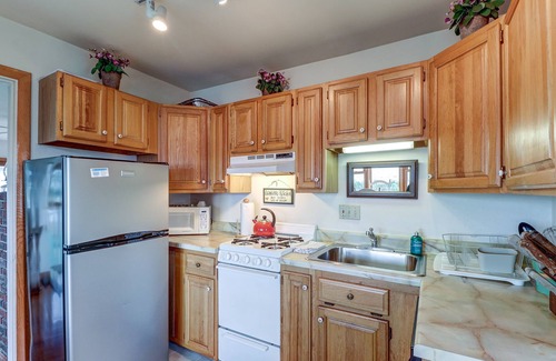 Falmouth Heights House | Lakefront home with beach views, WiFi, gas grill & patio - near beach