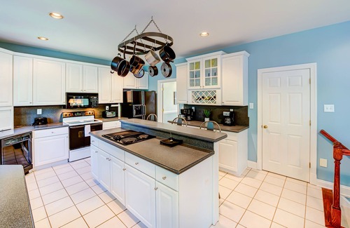 Lakeside Woods House | Lakefront home with boat dock, private firepit & game room - dog-friendly
