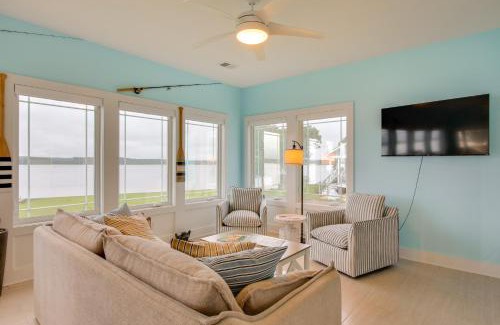 Cross Hill House | Lakefront Home with Hot Tub and Dock in Cross Hill!