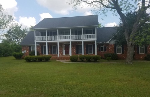 Summerton House | Lakefront Home with Private Dock and Outdoor Fireplace