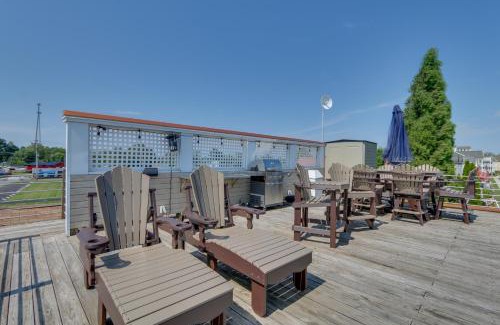 Buckeye Lake House | Lakefront Home with Rooftop Deck, Grill, Games!