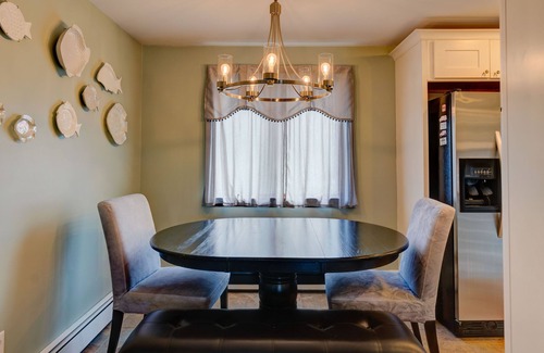 Forestdale House | Lakefront Home with Porch, Patio and Fenced Yard - Short Drive to Beach