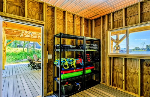 Mineral House | Lakefront Lake Anna with Cove, Dock, Deck, Hot Tub