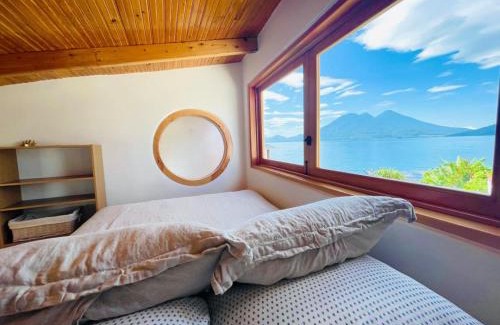 San Marcos La Laguna Apartment | Lakefront Living Lovely Loft, San Marcos, Atitlan