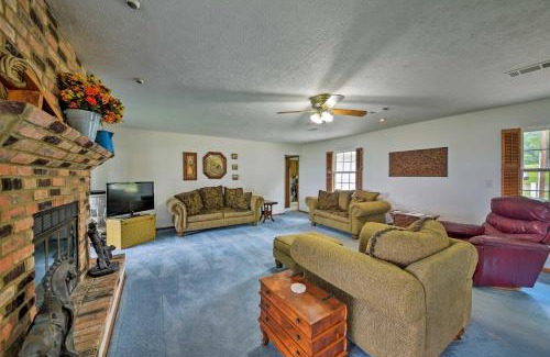 West Livingston House | Lakefront Livingston Home with Dock, 1 Mi to Launch!