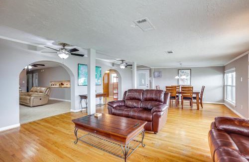 West Livingston House | Lakefront Livingston Retreat with Dock and Fire Pit!