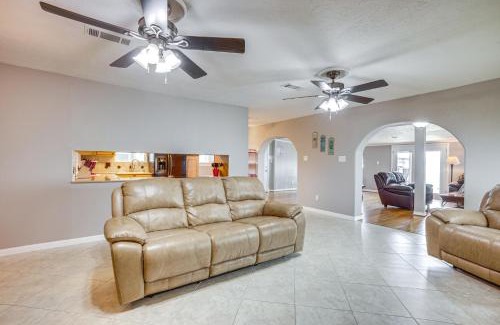 West Livingston House | Lakefront Livingston Retreat with Dock and Fire Pit!