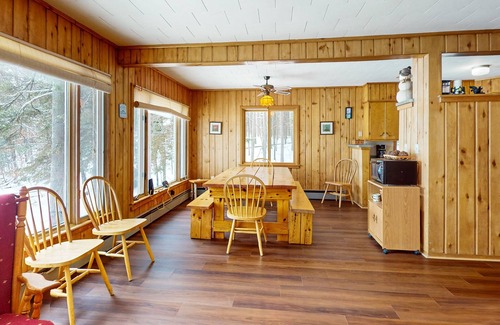 Woodruff House | Lakefront Lodge w/2 additional cabins, private dock, firepit, kayak & hammock