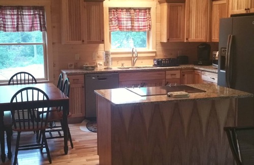 Lincoln Cabin | Lakefront Log Built 2016!