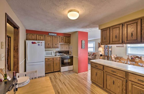 Ludington House | Lakefront Ludington Retreat w/Kayaks & Fire Pit!