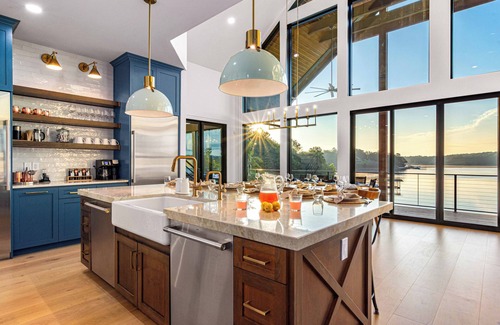 Arley House | Lakefront Luxury: HGTV Designer Home w/Gameroom!