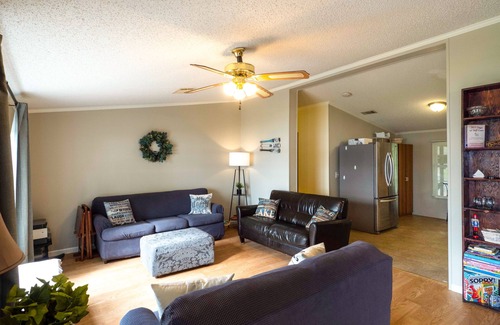 Turtle Beach House | Lakefront Many Vacation Home w/Deck & Views