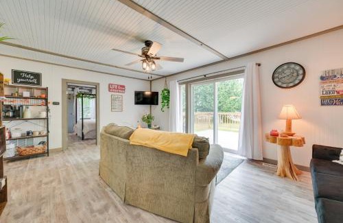 Cheboygan House | Lakefront Michigan Abode with Deck and Fire Pit!