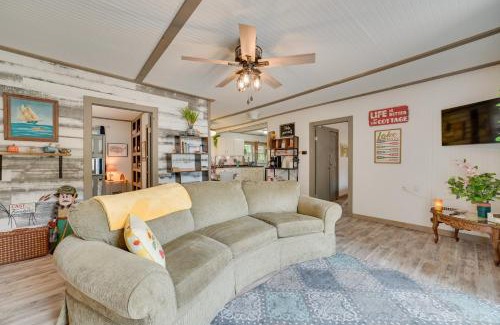 Cheboygan House | Lakefront Michigan Abode with Deck and Fire Pit!