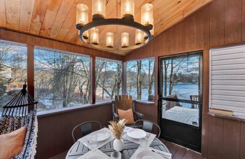 Gouldsboro House | Lakefront Movie Theater, Hot Tub, Arcade, Boats