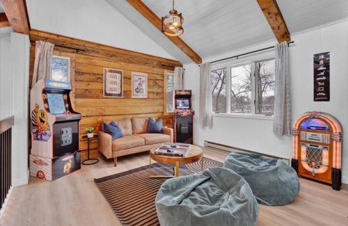 Gouldsboro House | Lakefront Movie Theater, Hot Tub, Arcade, Boats