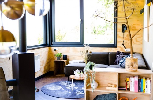 Grou Cabin | Lakefront Nature House with Private Dock: Iisfûgel