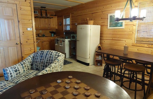 Reed City Cabin | Lakefront Oasis GameRm/Sauna/Fire-pit/DogFriendly/Fishing