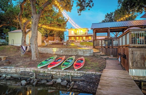 Dennis House | Lakefront Oasis: Pool, Hot Tub, Veranda, Fire Pit, Covered Dock w/Scenic Views
