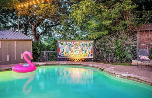 Dennis House | Lakefront Oasis: Pool, Hot Tub, Veranda, Fire Pit, Covered Dock w/Scenic Views