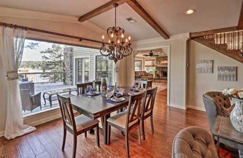Rockwell House | Lakefront Oasis with Private Dock in Hot Springs!