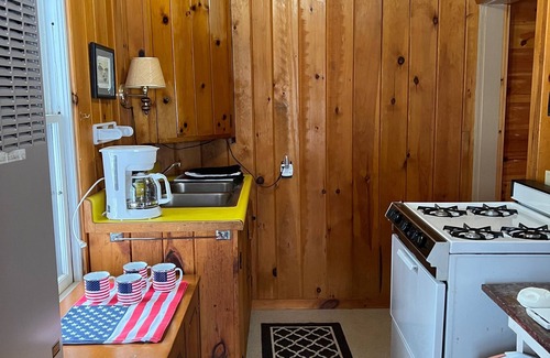Lac du Flambeau Cabin | Lakefront one bedroom cabin with private dock