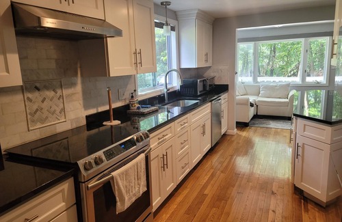 Natick House | Lakefront private house secluded yet close to everything 3bed 2bath w gameroom!