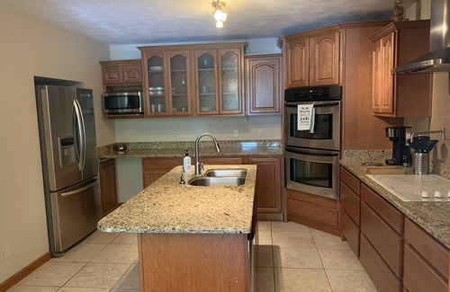 Marion House | Lakefront property with private heated indoor pool and hot tub!