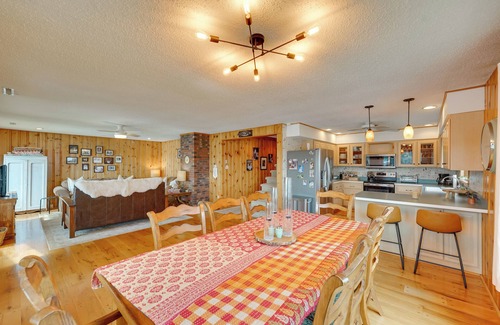 Lake George House | Lakefront Queensbury Home: Kayaks + Boat Dock