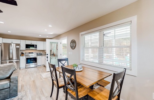 Mineral House | Lakefront, renovated, dog-friendly home with dock, paddleboards & firepit