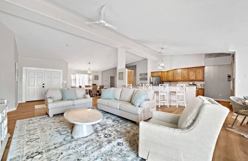 West Livingston House | Lakefront Retreat with Pool, Dock & Game Room