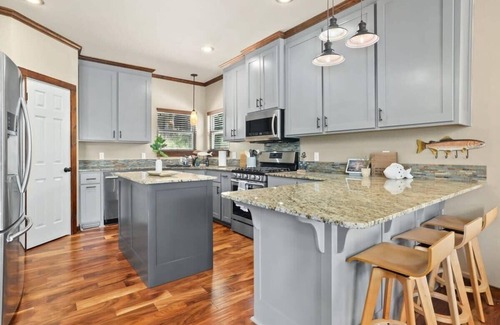 Springdale House | Lakefront Retreat Hot Tub & Game Room