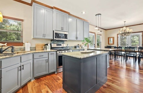 Springdale House | Lakefront Retreat Hot Tub & Game Room