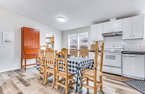 Fish Haven House | Lakefront retreat near town with spacious deck, free WiFi, beach access, & views