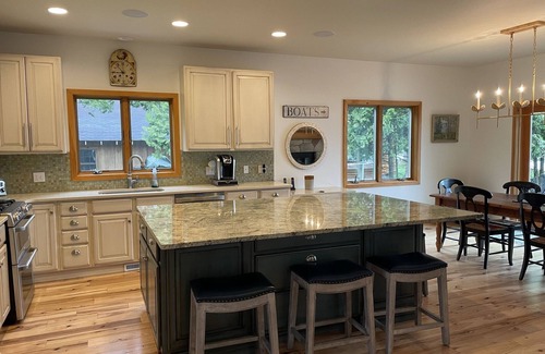 Empire House | Lakefront Retreat on Glen Lake with Sandy Beach and 200ft dock