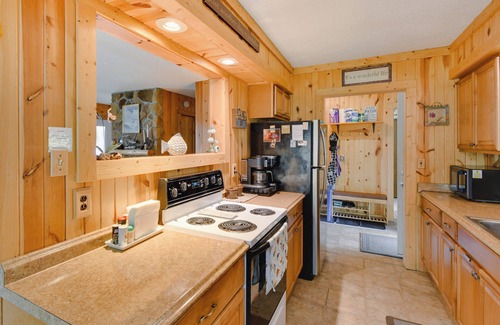 Kalkaska House | Lakefront Retreat w/Pedal Boat & Dock in Kalkaska