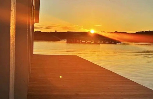Littleton House | Lakefront Retreat w/Pool, Elevator & Boat Slip