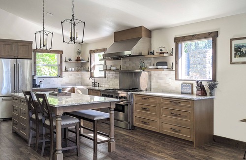 Bigfork House | Lakefront retreat w/private dock, SUPs & fast WiFi - walk to restaurants!