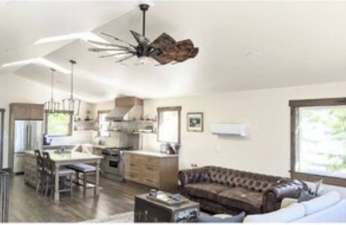 Bigfork House | Lakefront retreat w/private dock, SUPs & fast WiFi - walk to restaurants!