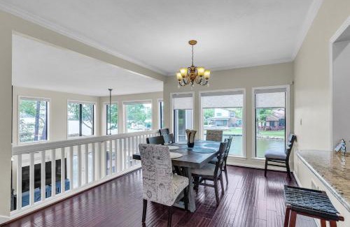 Walden on Lake Conroe House | Lakefront Retreat with Pool, Hot Tub & Dock home