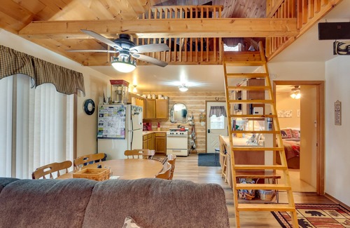 Rhinelander Cabin | Lakefront Rhinelander Cabin w/Dock & Fire Pit!