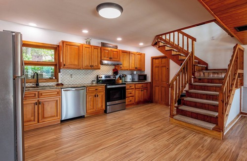 Whiteside House | Lakefront Seclusion! - UPDATED! Dock, Hot tub, fire pit, pet friendly with fee,