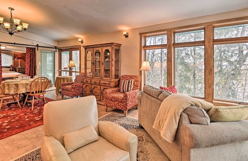Stevens Point Cabin | Lakefront Stevens Point Cabin, 1 Mi to Trails!