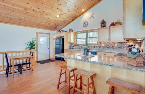 Tomahawk House | Lakefront Tomahawk Getaway with Deck and 2 Fireplaces!