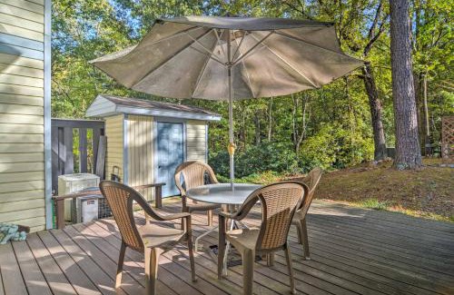 Hot Springs Village House | Lakefront Townhome with View in Hot Springs Village!