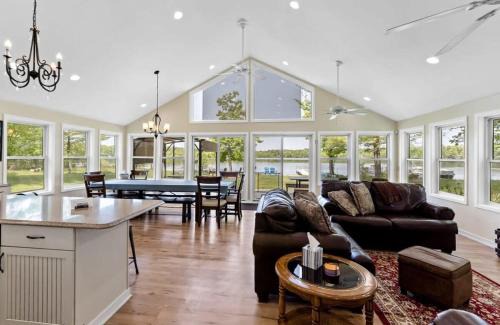 Kendall House | Lakefront Tranquility Spacious Retreat Sleeps 14