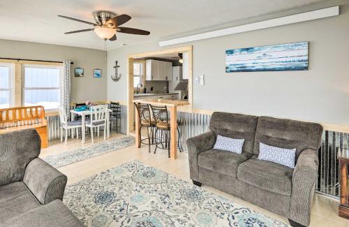 Hamlin County House | Lakefront Vacation Rental with Fire Pit and Dock!