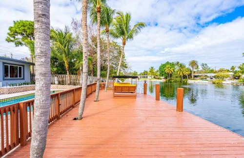 Poinsettia Heights Villa | Lakefront Villa with Heated Pool only 6 minutes to the Beach