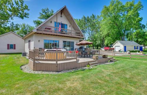 Warsaw House | Lakefront Warsaw Home with Private Dock and Golf Cart