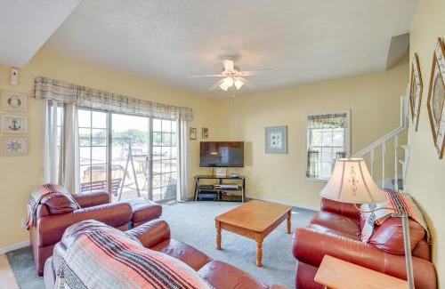 Warsaw House | Lakefront Warsaw Home with Private Dock and Golf Cart